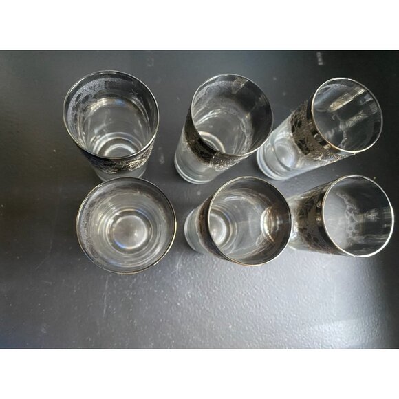 AUTHENTIC Dorothy C. Thorpe Silver Band Barware Set (9 Pcs) | RARE Lighter, Cara - Picture 4 of 16